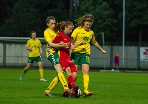 WU-19 Lietuvos rinktinės žaidimo momentas